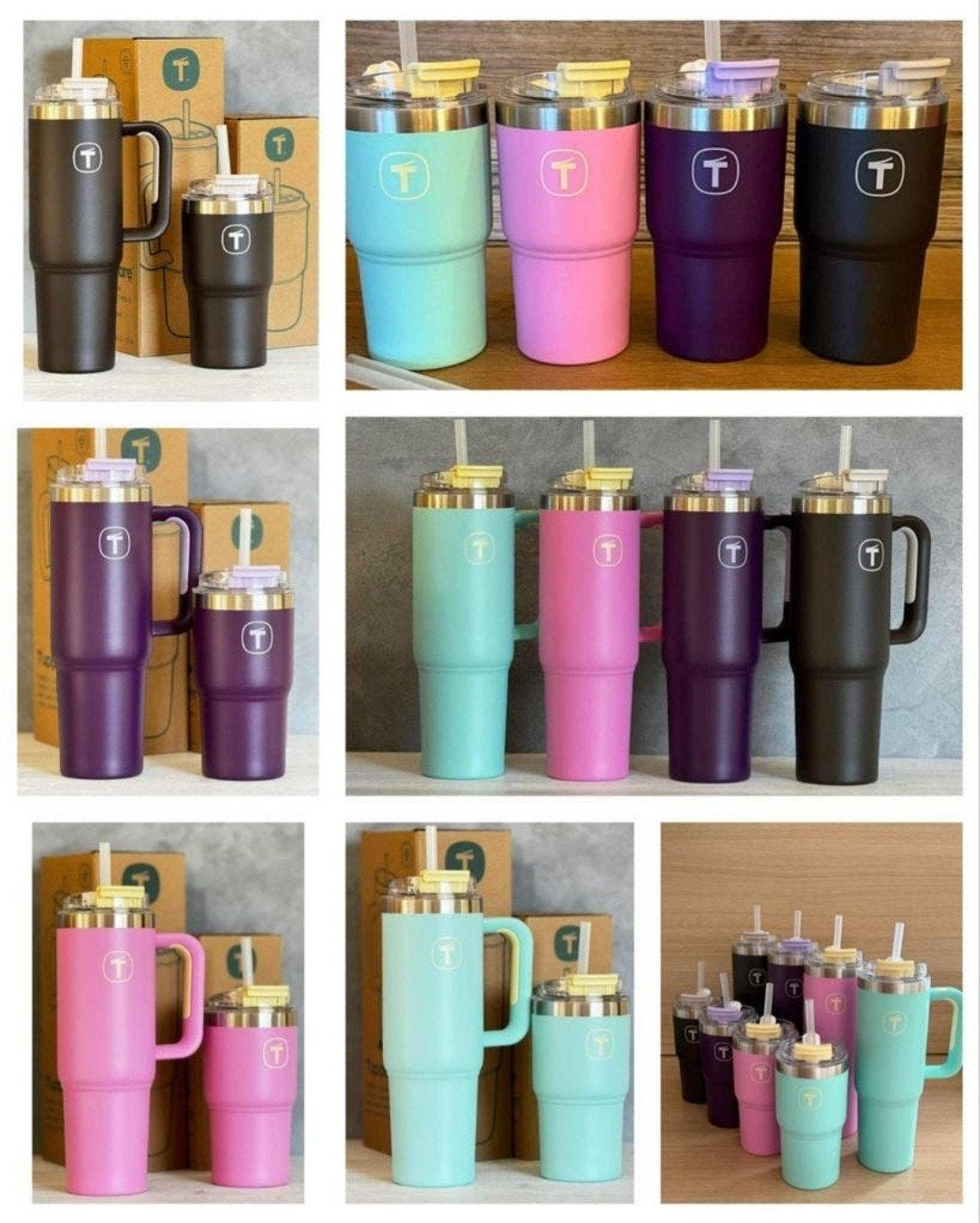 TUPPERWARE Big T Tumbler ice cool hot coffee drink cup beker, Ophalen of Verzenden, Nieuw, Overige typen