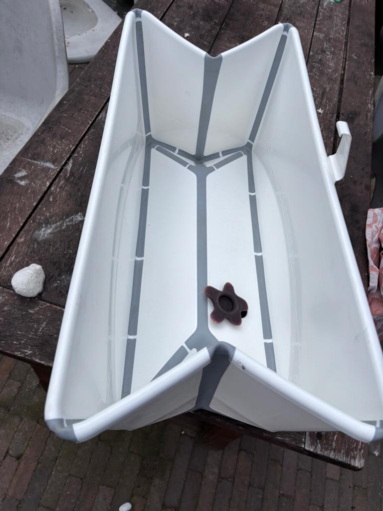 Stokke flexi bath, Kinderen en Baby's, Badjes en Verzorging, Ophalen of Verzenden, Zo goed als nieuw, Badje