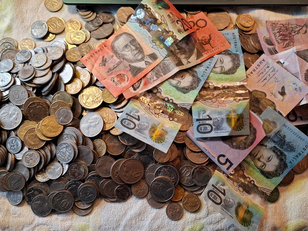 276 Australische Dollar AUD Australië, Postzegels en Munten, Bankbiljetten | Oceanië, Verzenden, Setje
