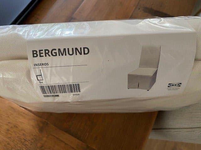 IKEA stoelhoes BERGMUND nieuw ecru, Overige kleuren, Nieuw, Ophalen of Verzenden, Vier