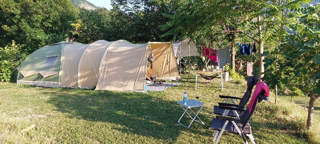 Karsten tent, Caravans en Kamperen, Tenten, tot en met 4, Zo goed als nieuw, Ophalen