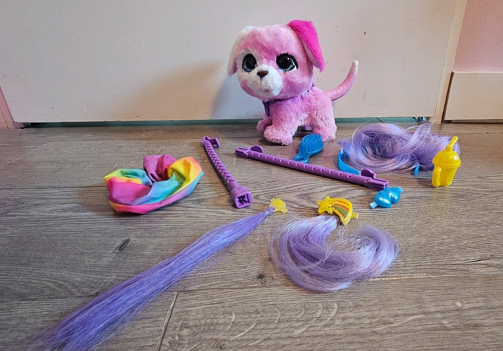furReal GlamaLots puppy Eenhoorn met Accessoires, Ophalen of Verzenden, Zo goed als nieuw