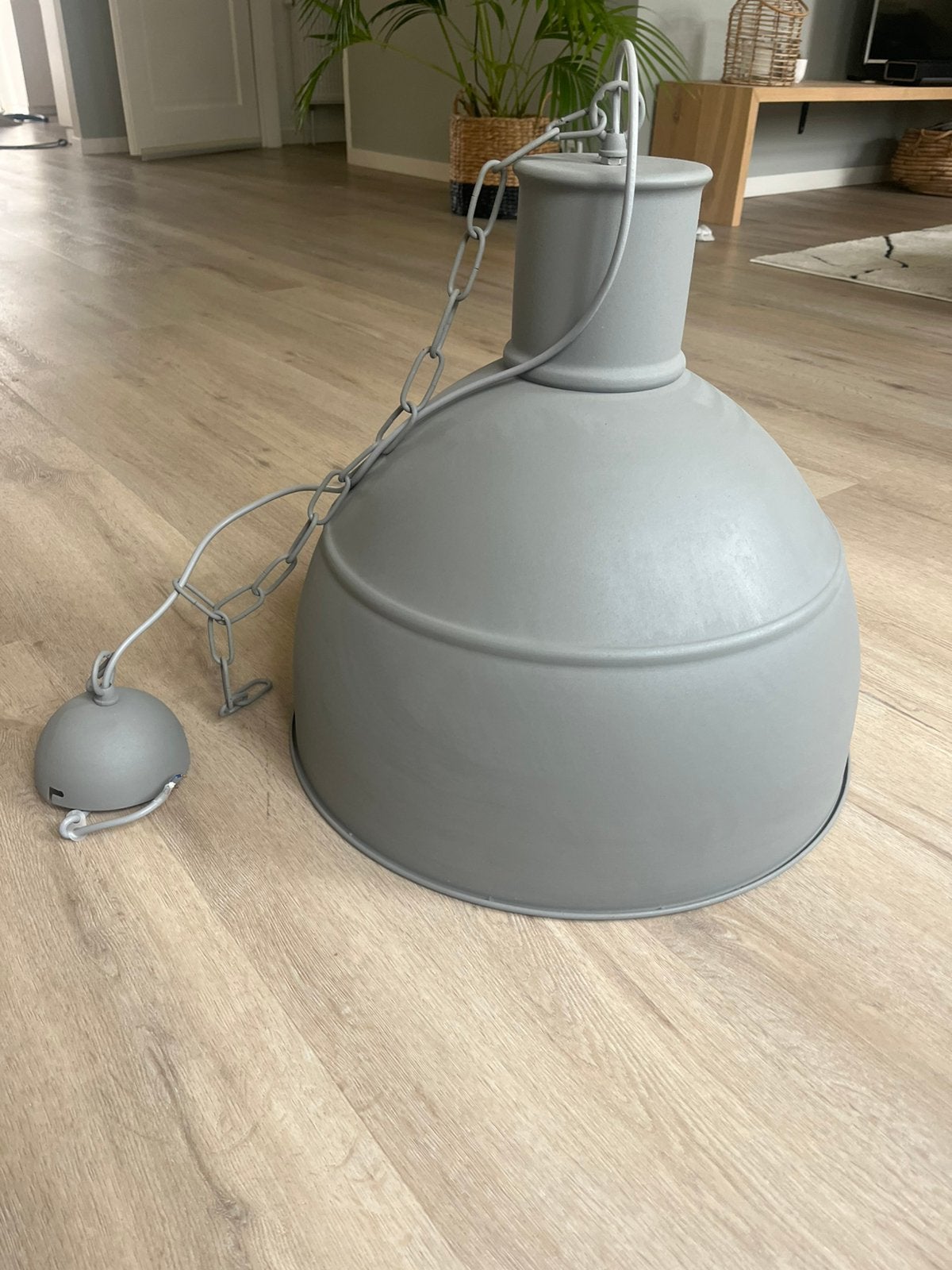 Stoere industriële hanglamp Tygo, Ophalen, Gebruikt