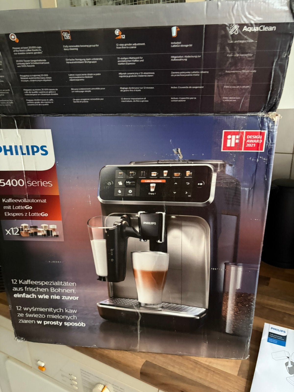 Philips bonen machine, Witgoed en Apparatuur, Ophalen, Zo goed als nieuw, Koffiemachine, Koffiebonen