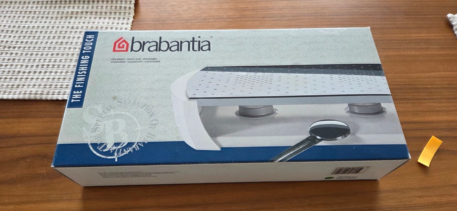 Brabantia rechaud - The Finishing Touch, Ophalen of Verzenden, Nieuw