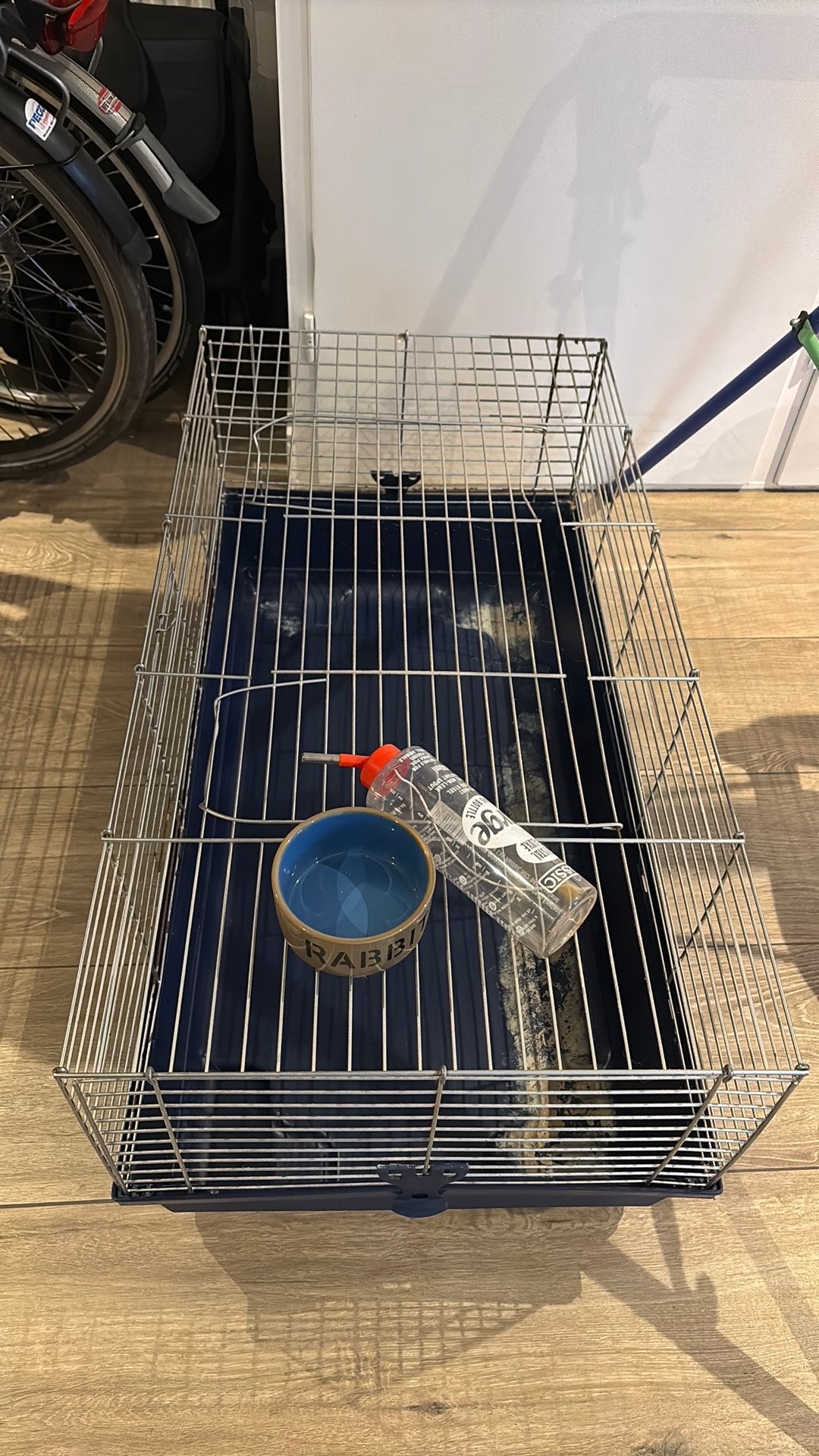 Konijnenhok groot, Dieren en Toebehoren, Gebruikt, Hok, 75 tot 110 cm, Ophalen