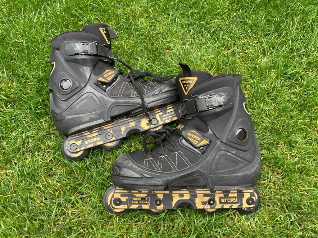 Story Aggressive Inline Skates - Maat 40, Sport en Fitness, Ophalen of Verzenden, Gebruikt, Overige typen, Overige merken