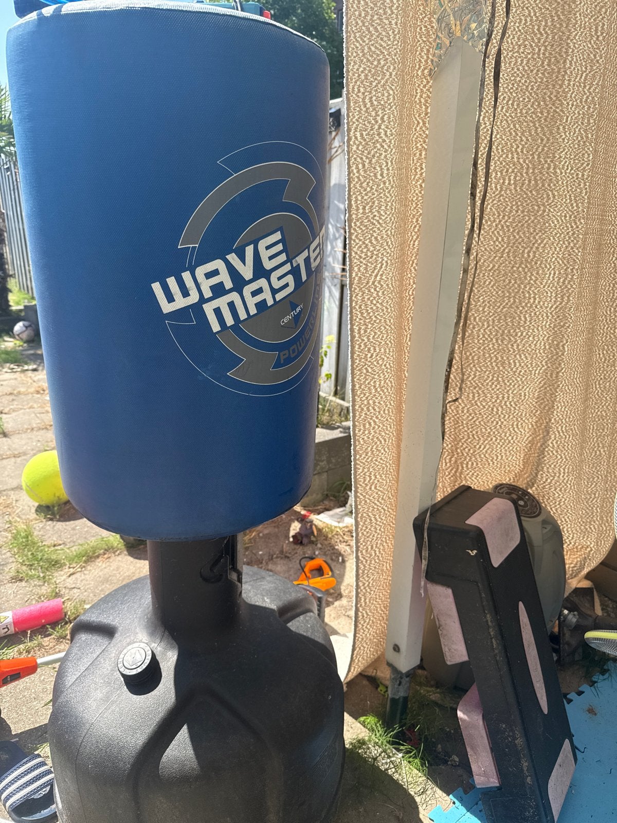 Wavemaster Century Powerline Kickboxpaal - Zelf te vullen, Ophalen, Gebruikt, Overige, Vechtsportmateriaal