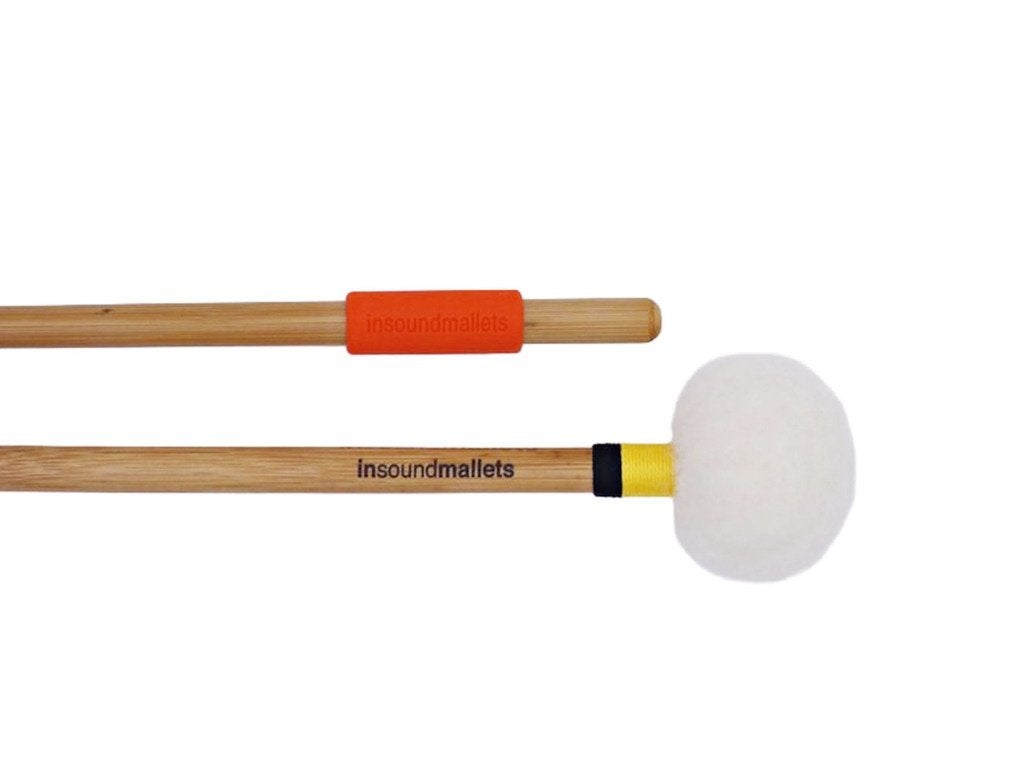 Pauken Mallets Insoundmallets Textile Line Yellow, Muziek en Instrumenten, -, -, Nieuw, Overige soorten