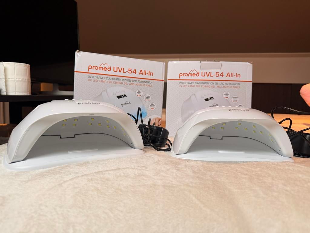 Promed UVL-54 All-In Nagel Lampen - Zo Goed Als Nieuw, Ophalen of Verzenden, Zo goed als nieuw, Eenpersoons