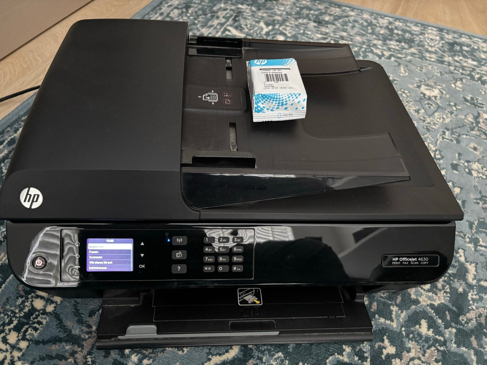HP Officejet 4630 All-in-One Printer - Draadloos, Ophalen, Gebruikt, Faxen, Inkjetprinter