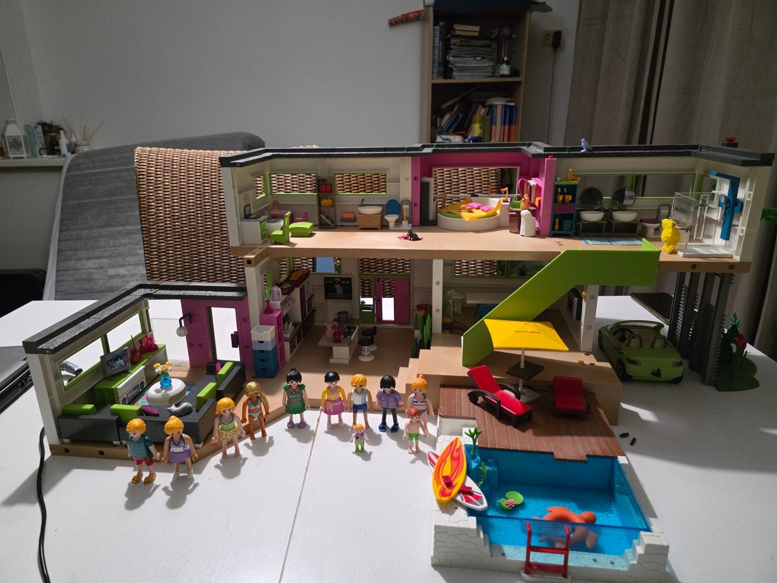 Playmobil Modern Luxe Villa met Zwembad en Auto, Ophalen of Verzenden