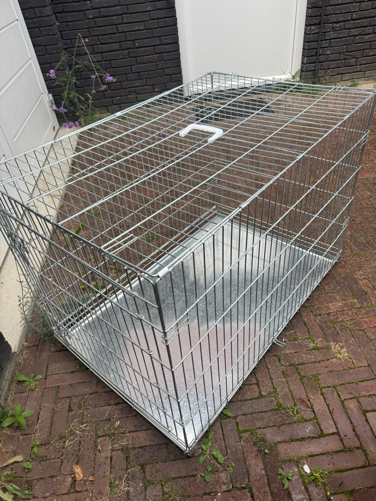 Bench inklapbaar 70x110 cm, Dieren en Toebehoren, Hondenbenches, Ophalen, Zo goed als nieuw