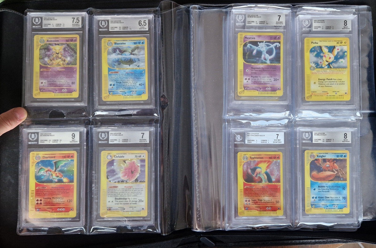 28 HOLO's, Expedition base set, e-serie, 2002. Pokémon.