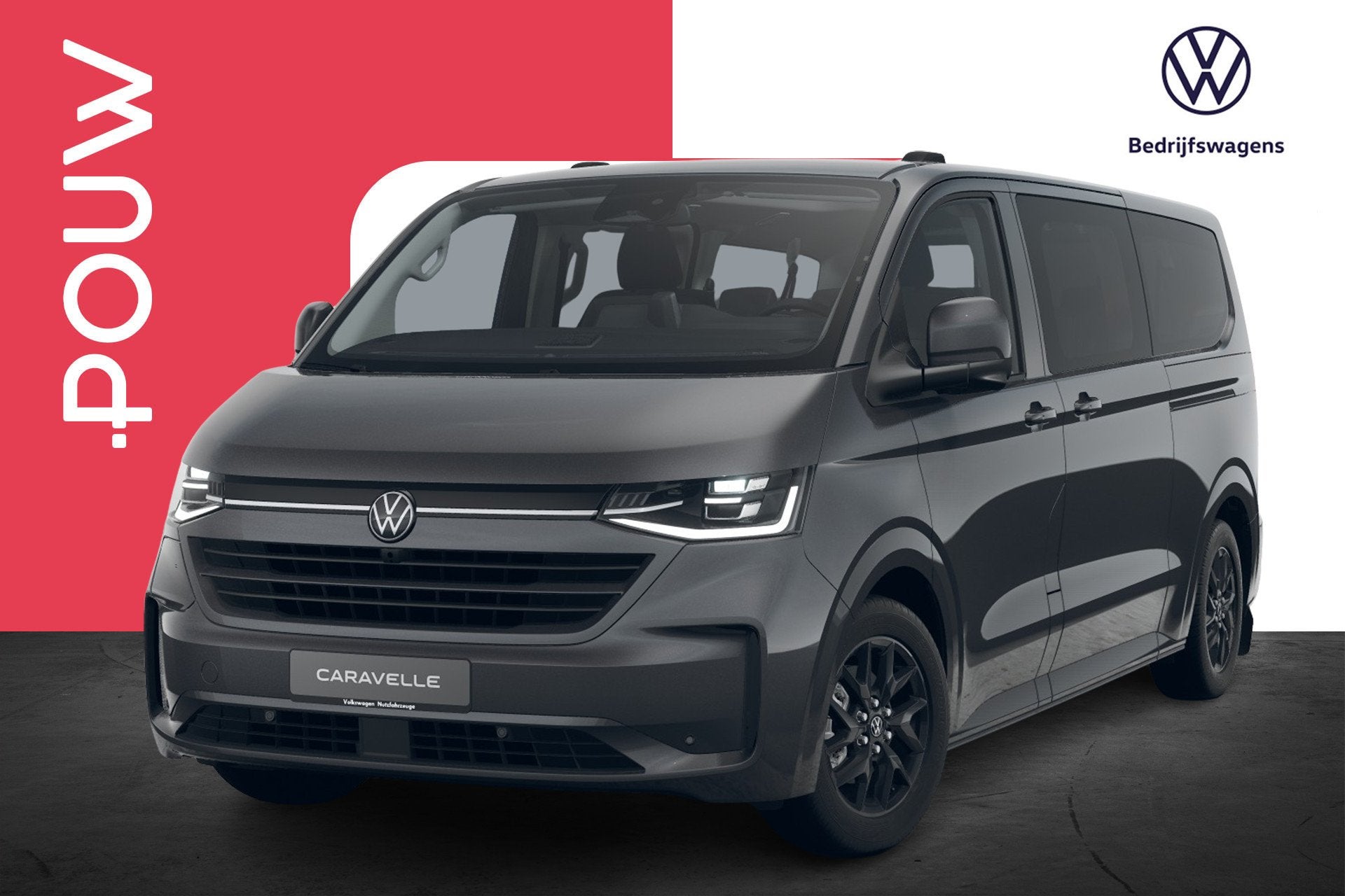 Volkswagen Transporter Caravelle 2.5 L2H1 233pk eHybrid Styl, Auto's, 12 maanden, 232 pk, 4 cilinders, Volkswagen