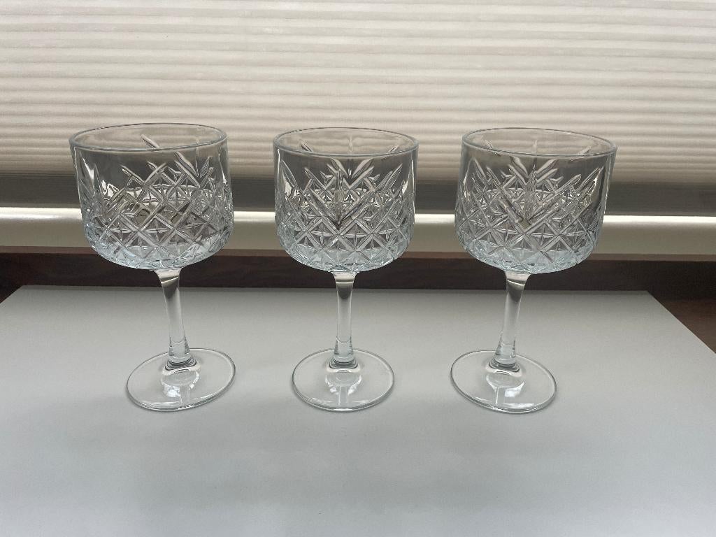 D892 Pasabahce Timeless Gin Glazen, Huis en Inrichting, Keuken | Servies, Glas of Glazen, Nieuw, Ophalen of Verzenden, Glas