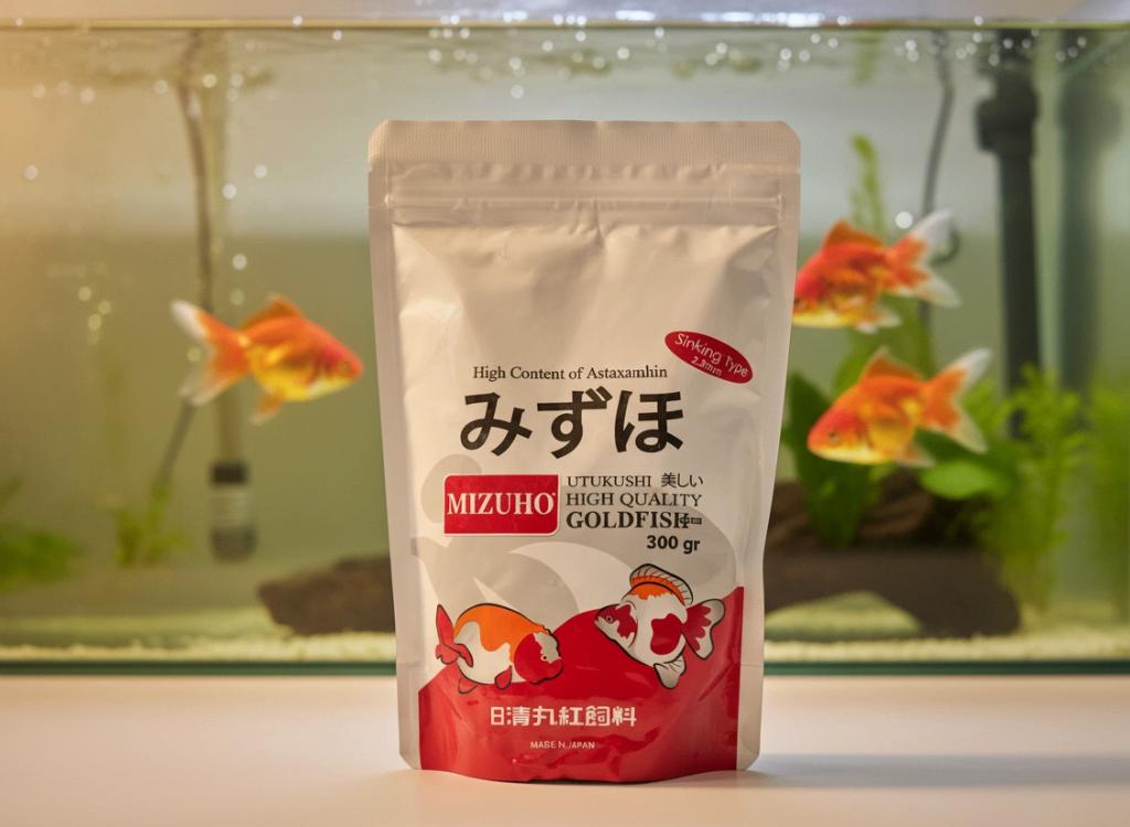 Mizuho Goudvisvoer voor Oranda, Ranchu, Ryukin e.v.a., Goudvis(sen)