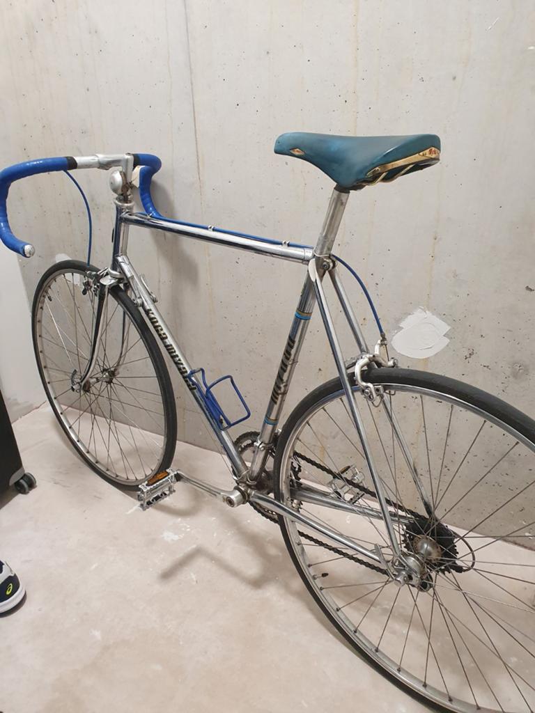 Antieke racefiets hoog frame, Fietsen en Brommers, Fietsen | Racefietsen, Ophalen, Zo goed als nieuw, Minder dan 10 versnellingen