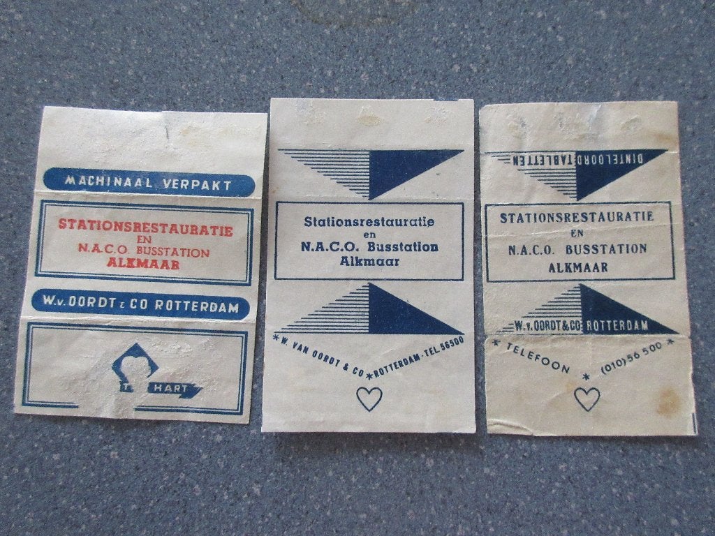 3 x Alkmaar, Stationsrestauratie / NACO Busstation, Verzenden, Nederland
