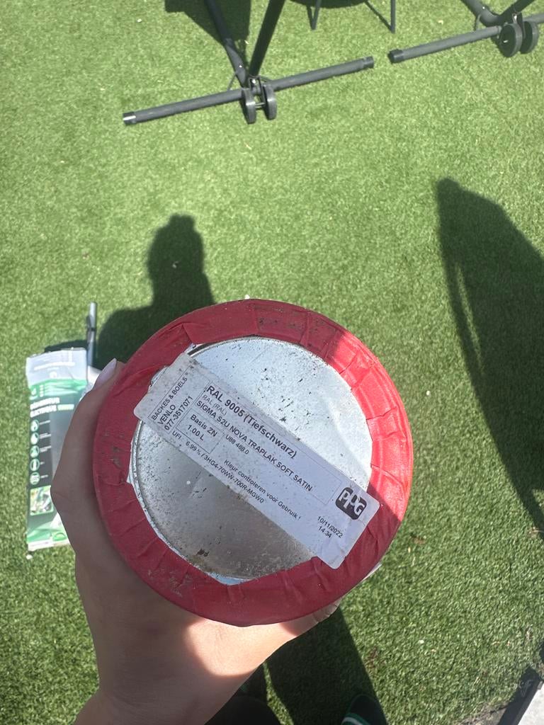 Zwarte Sigma S2U Nova Traplak Soft Satin RAL 9005, Ophalen, Nieuw, Overige typen
