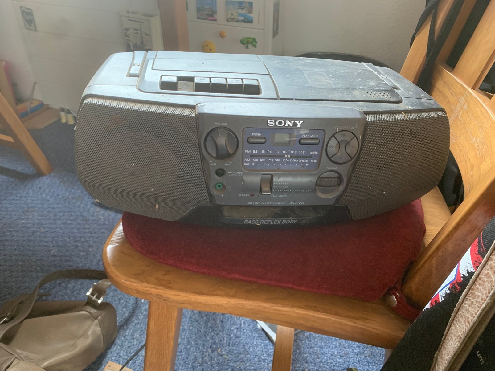 Draagbare radio Sony, Ophalen, Gebruikt, Radio