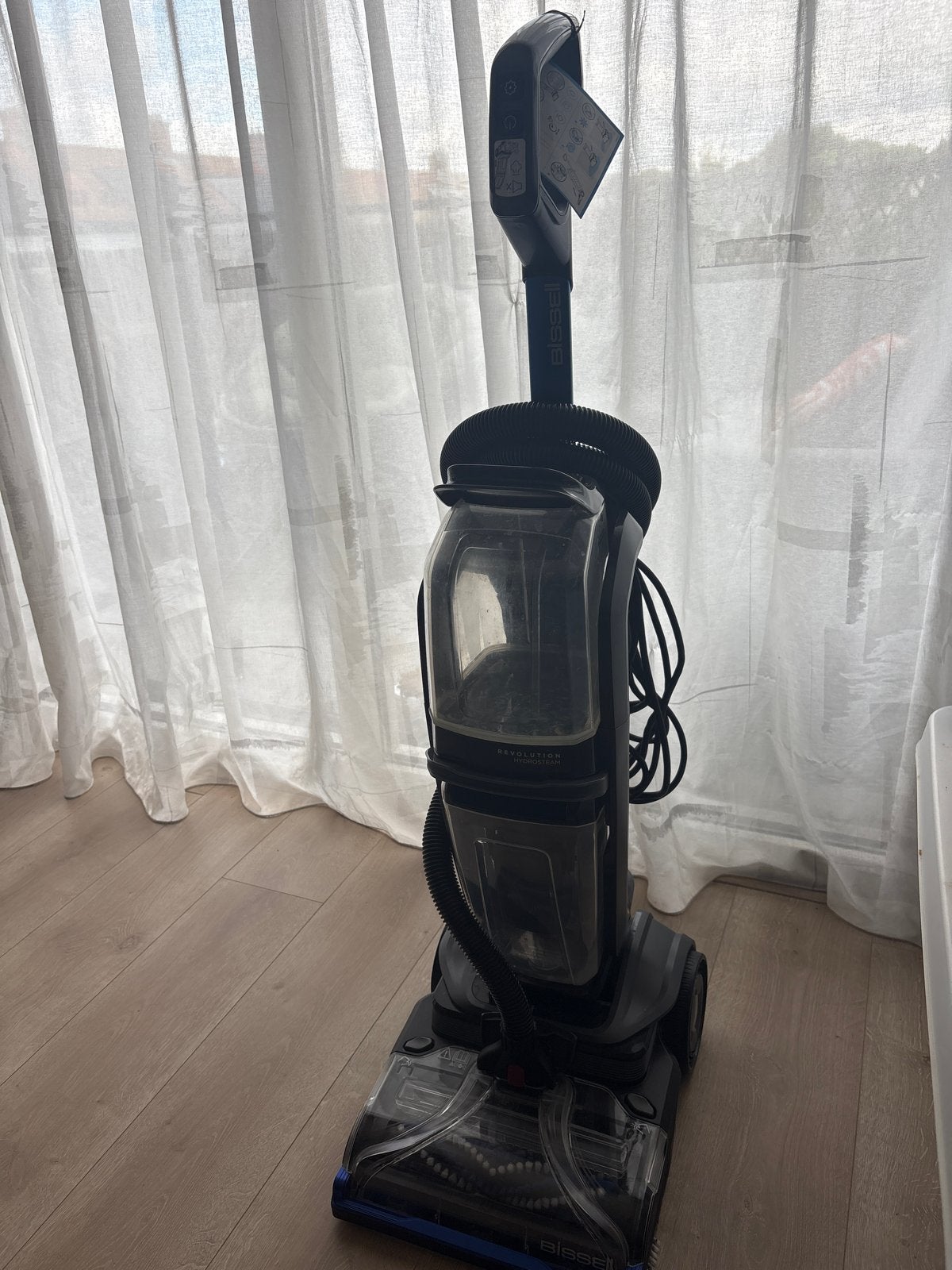 Bissell Revolution Hydrosteam tapijtreiniger met opzetstukke, Ophalen, Zo goed als nieuw, Vloerreiniger, Overige merken