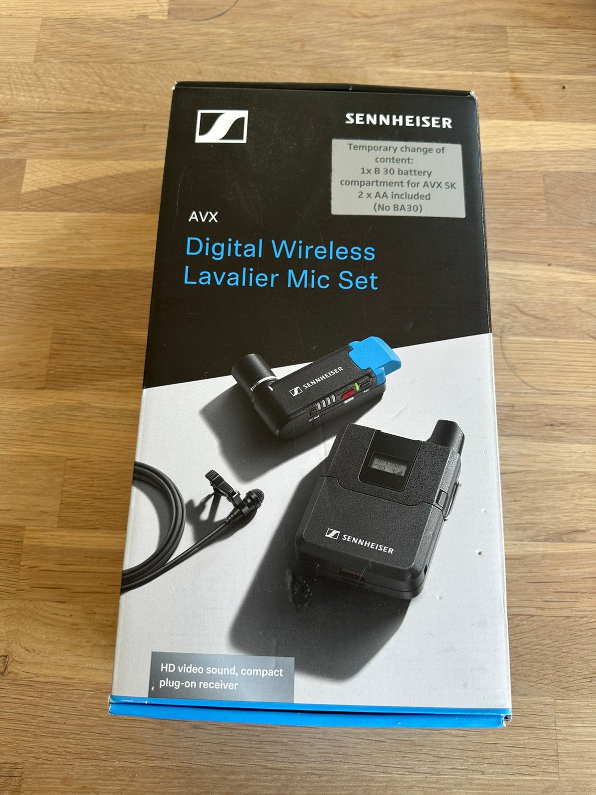 Sennheiser AVX MKE2, Ophalen of Verzenden, Sennheiser, Sennheiser, Sennheiser