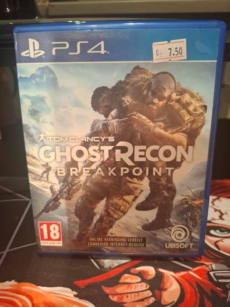 Ps4 ghost recon breakingpoint, 1 speler, Ophalen of Verzenden, Shooter, Vanaf 18 jaar