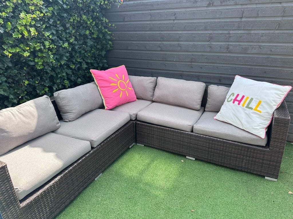 Tuin loungeset, Ophalen, Gebruikt, Bank