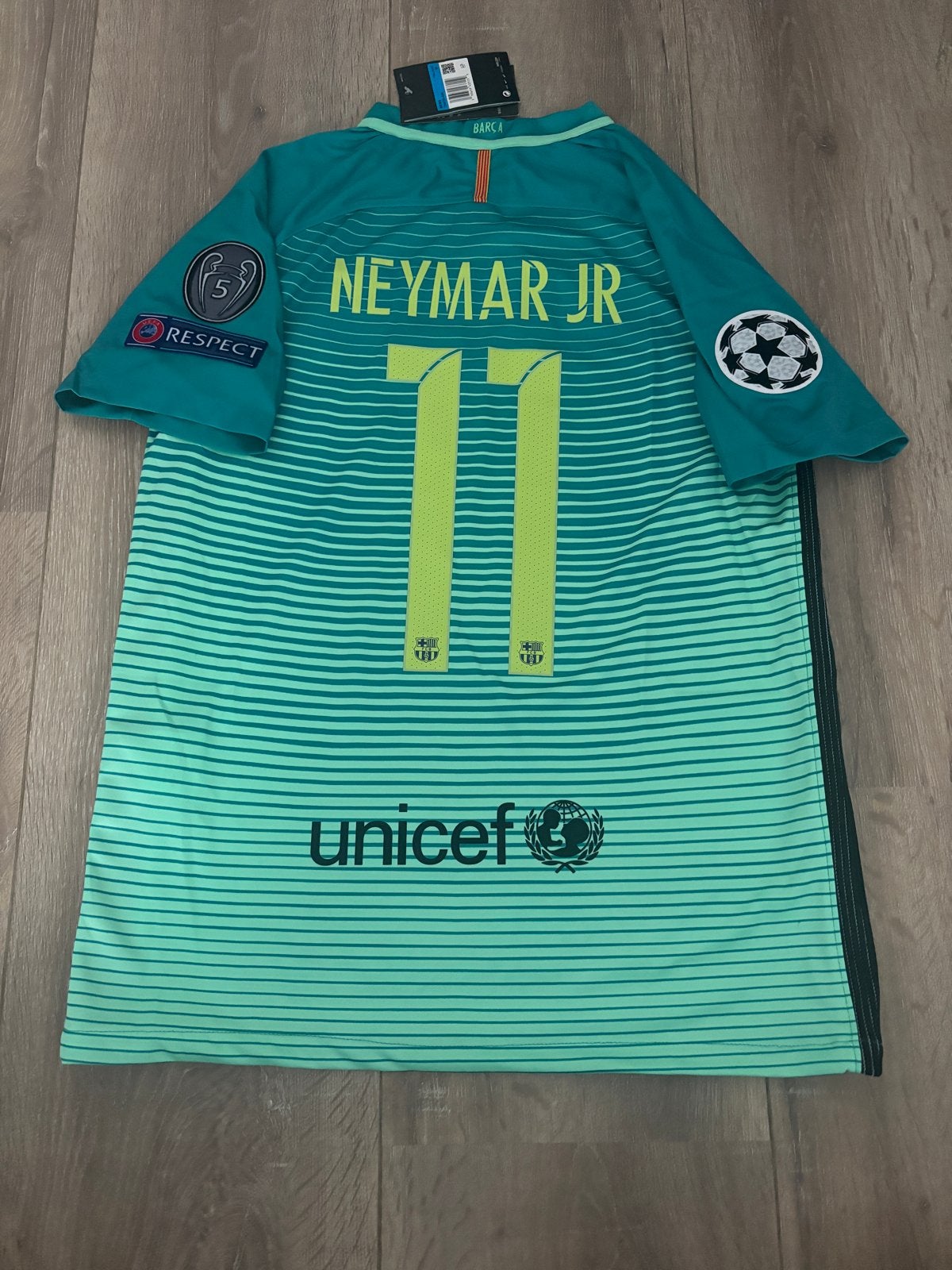 Neymar #11 Barcelona shirt size M, Maat M, Ophalen of Verzenden, Nieuw, Shirt