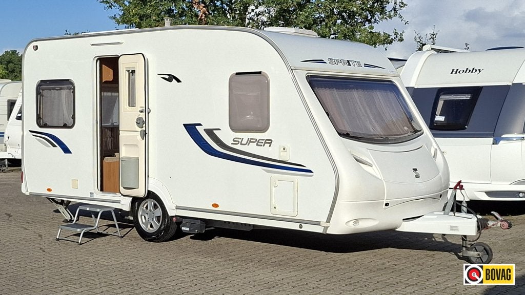 Sprite Super 450 CF incl. voortent en mover !, Reservewiel, Rondzit, Lengtebed, Bedrijf