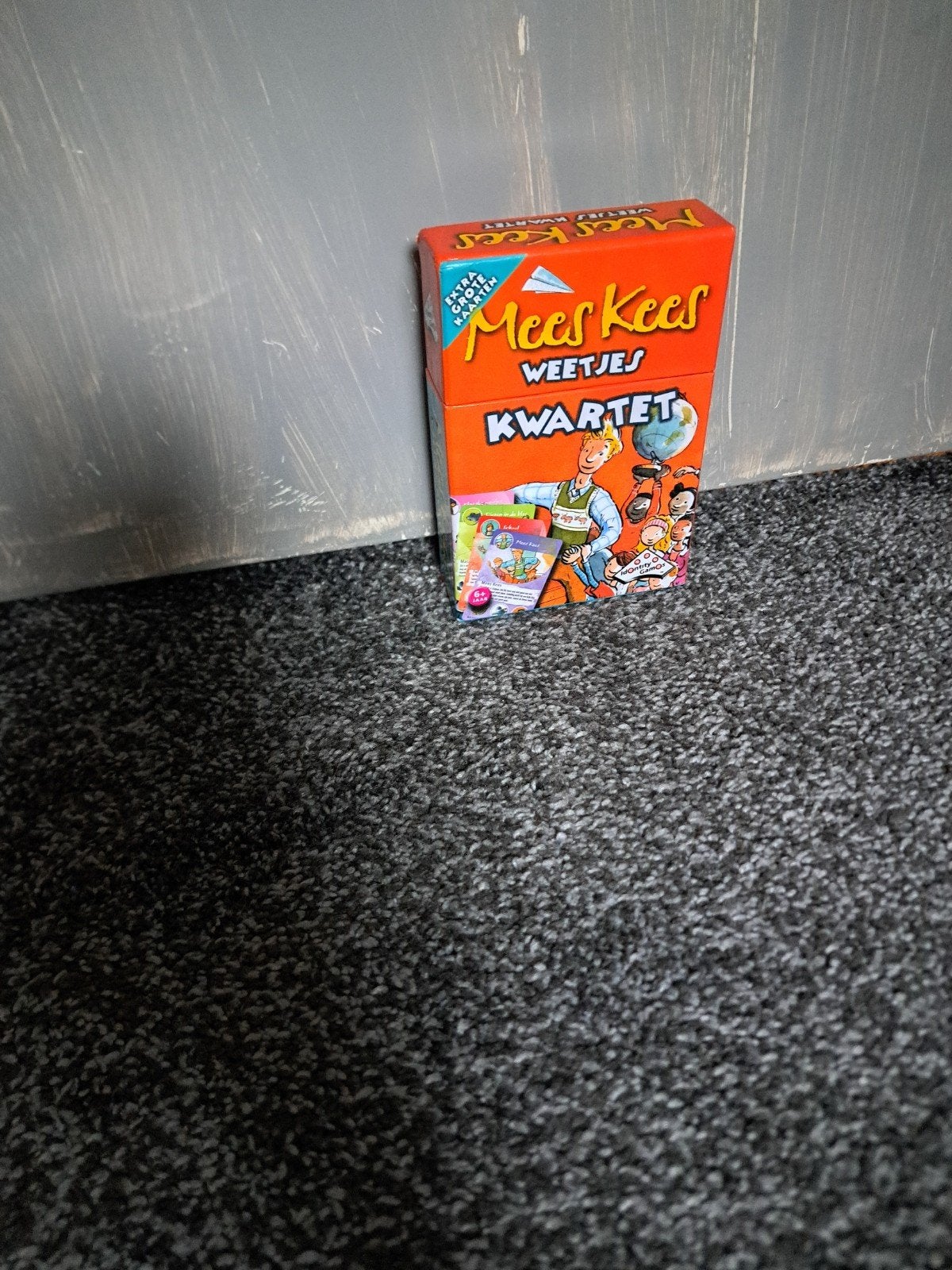 Mees Kees Weetjes Kwartet - Extra Grote Kaarten (Gebruikt), Drie of vier spelers, Ophalen of Verzenden, Gebruikt, Identity Games