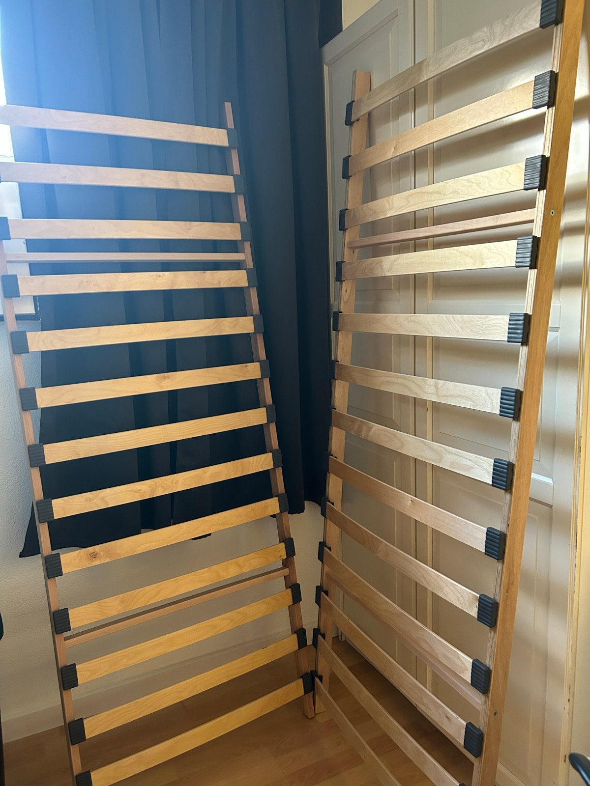 Lattenbodems 70x200 cm (2 stuks), Huis en Inrichting, Slaapkamer | Matrassen en Bedbodems, Gebruikt, Ophalen of Verzenden, Bedbodem