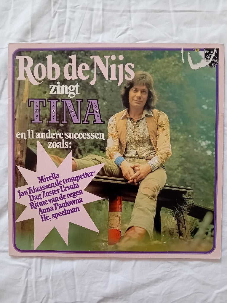 ROB DE NIJS - ZINGT TINA €14, LP, Ophalen of Verzenden, Zo goed als nieuw, Levenslied of Smartlap
