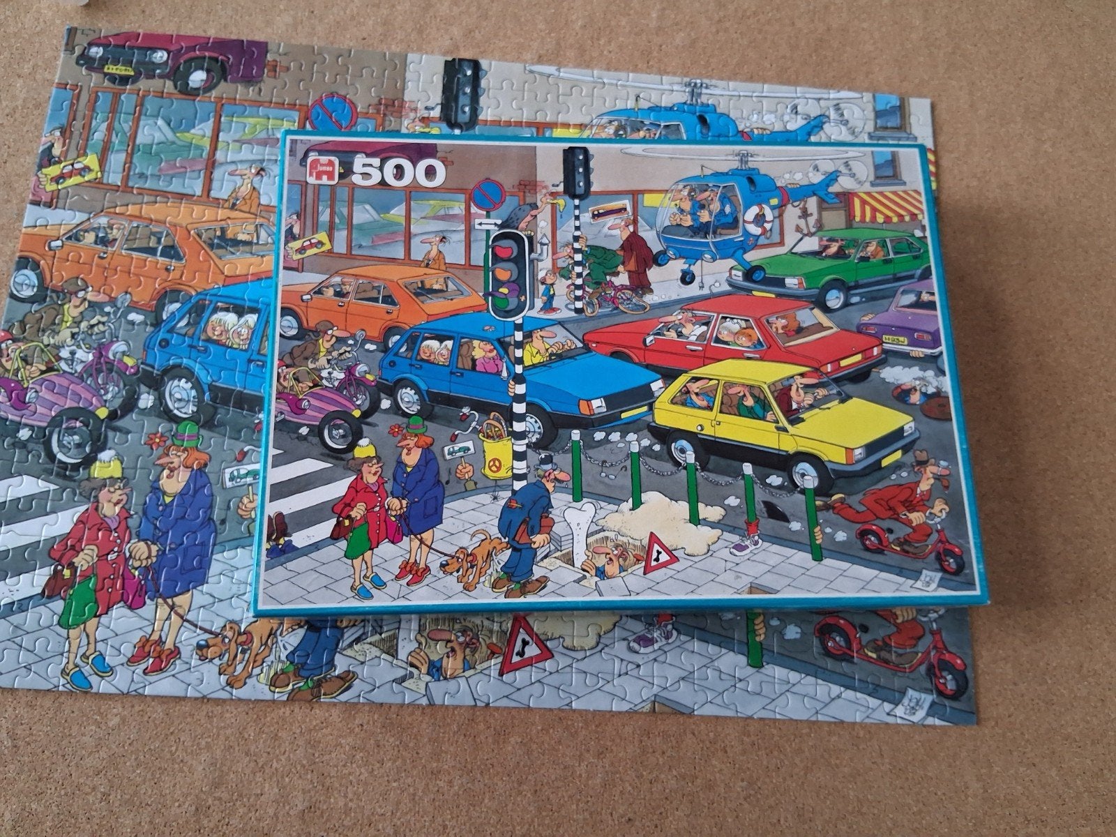 Veel Jan van Haasteren puzzels, Hobby en Vrije tijd, Denksport en Puzzels, Ophalen of Verzenden, 500 t/m 1500 stukjes, Zo goed als nieuw