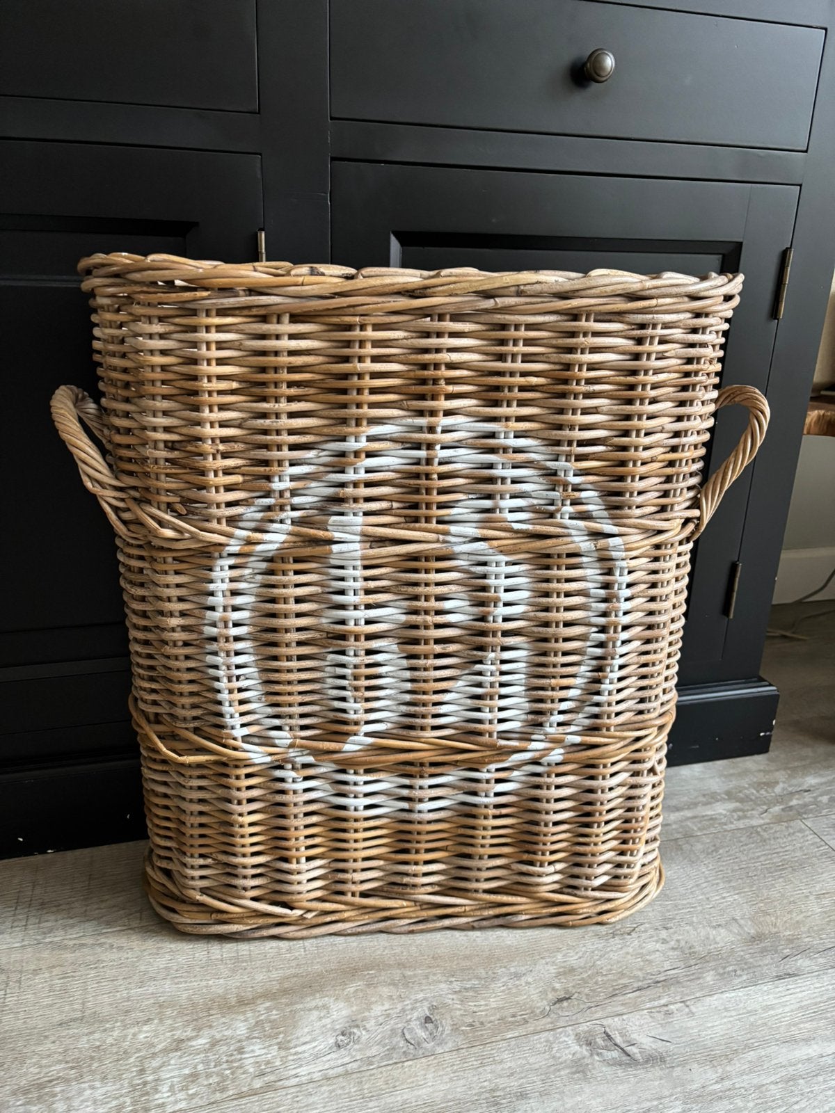 Paraplu mand, Ophalen, Gebruikt, Riet