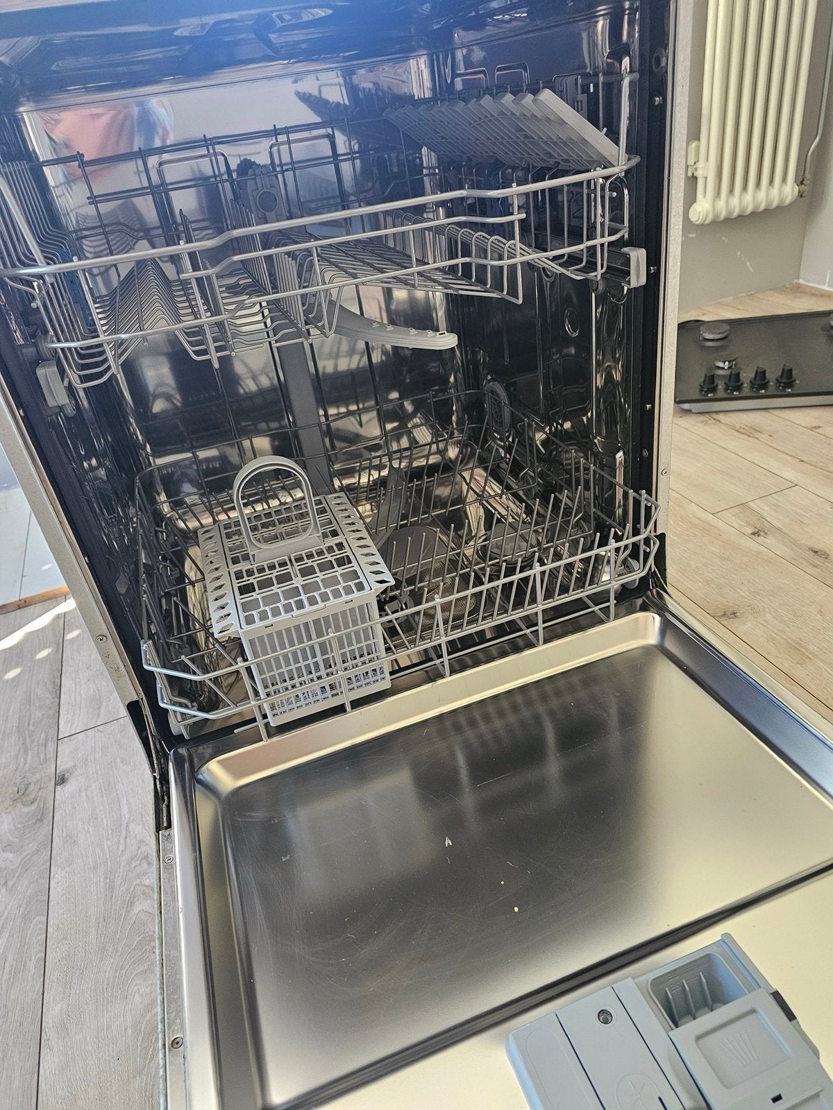 Te koop Indesit inbouw vaatwasser, Ophalen, Gebruikt, Inbouw, 45 tot 60 cm