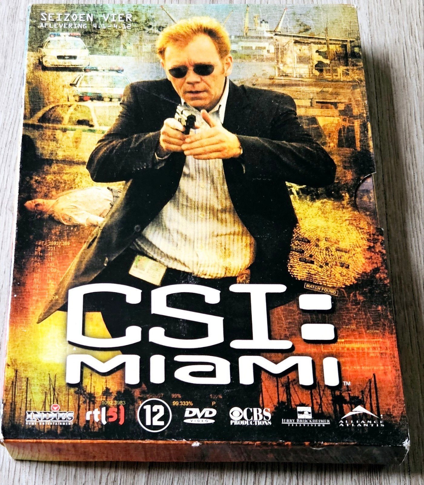 CSI: Miami - Seizoen 4 - DVD Box - Actiethriller, Nederlands, Actiethriller, Ophalen of Verzenden, Vanaf 12 jaar