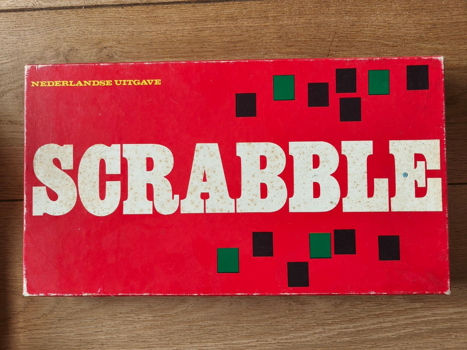 Scrabble - Nederlandse Uitgave (Vintage), Drie of vier spelers, Ophalen of Verzenden, Gebruikt, Jumbo