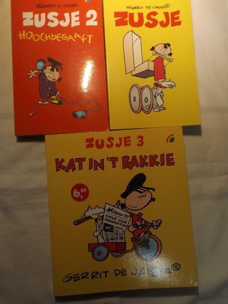 Zusje Gerrit de Jager 3 x Pocket, Meerdere stripboeken, Ophalen of Verzenden, Zo goed als nieuw, Gerrit de Jager