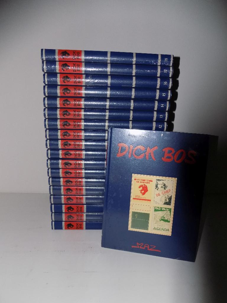 Dick Bos ~ Complete Integrale serie HC's 1 t/m 19 [Kunstleer, Boeken, Stripboeken, Complete serie of reeks, Ophalen of Verzenden