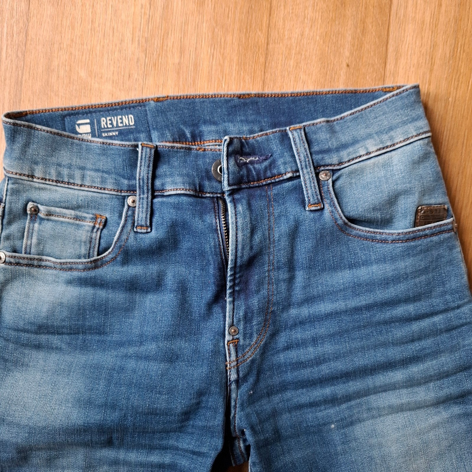 G-Star RAW skinny jeans. W26/L32., Ophalen of Verzenden, Zo goed als nieuw, Blauw, W32 (confectie 46) of kleiner
