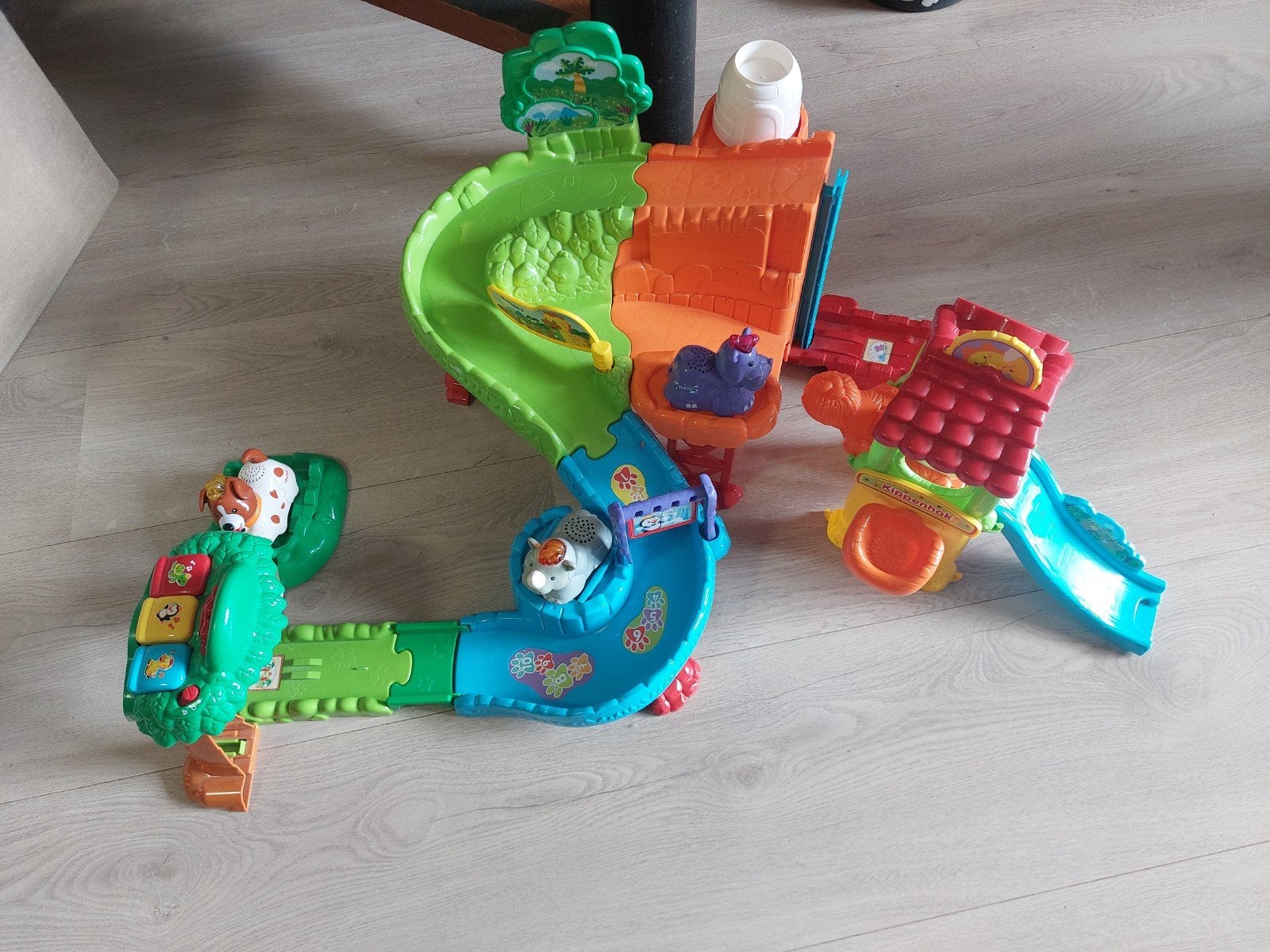 VTech Zoef Zoef Dierentuin & Kippenhok met 4 diertjes, Ophalen, Gebruikt, 6 maanden tot 2 jaar