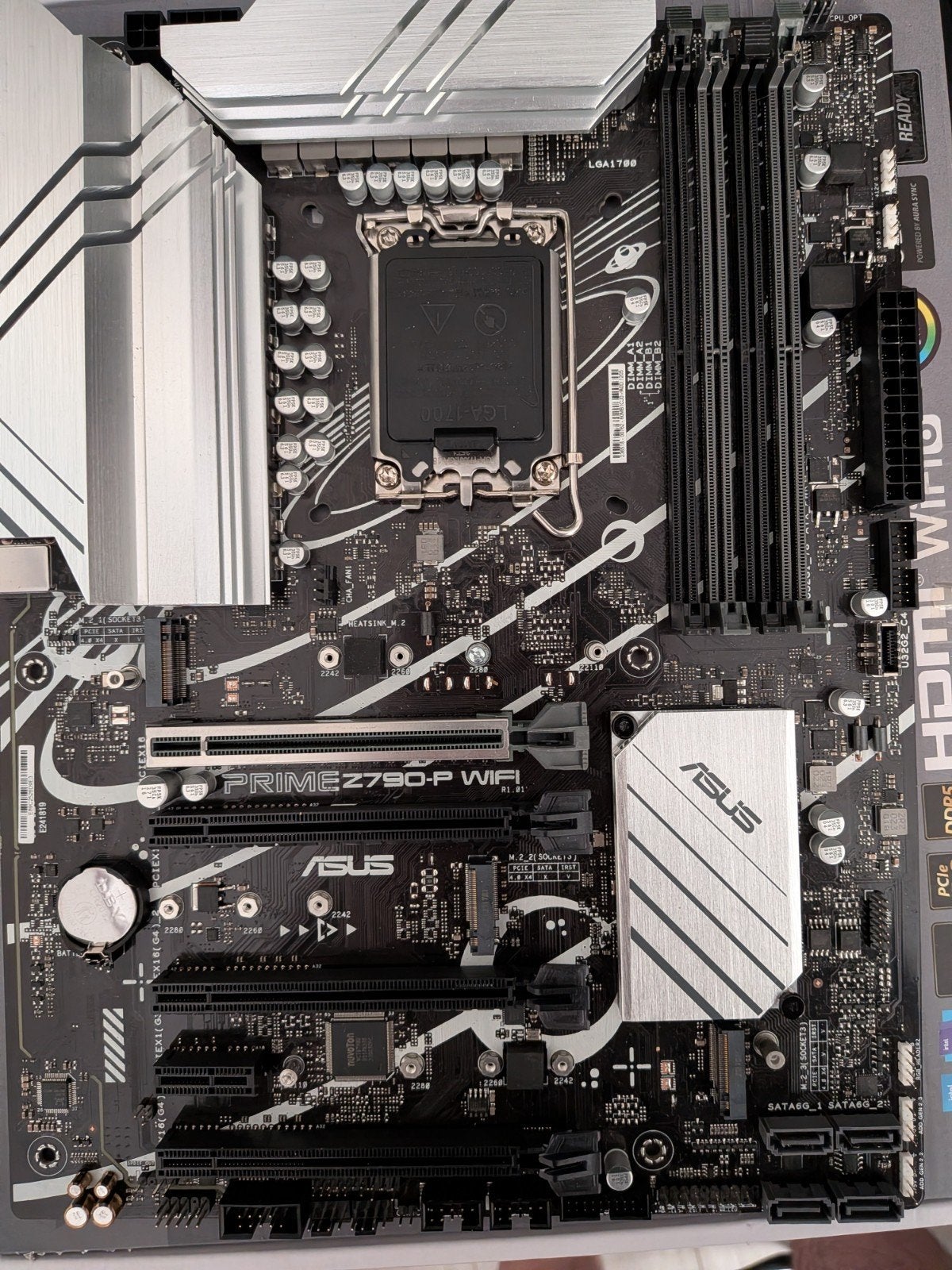 ASUS Z790 P WIFI moederbord, Ophalen, Zo goed als nieuw