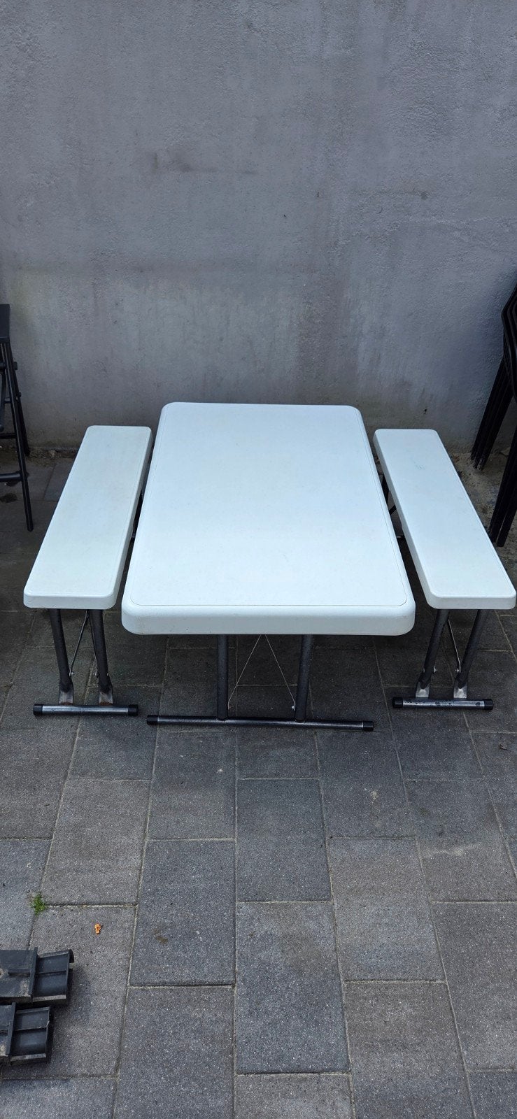 Inklapbare camping picknicktafel met bankjes, Tuin en Terras, Ophalen of Verzenden