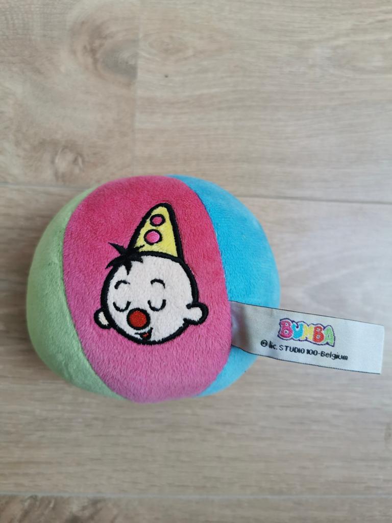 Bumba zachte stoffen pluche bal, Ophalen of Verzenden, Zo goed als nieuw, Overige typen