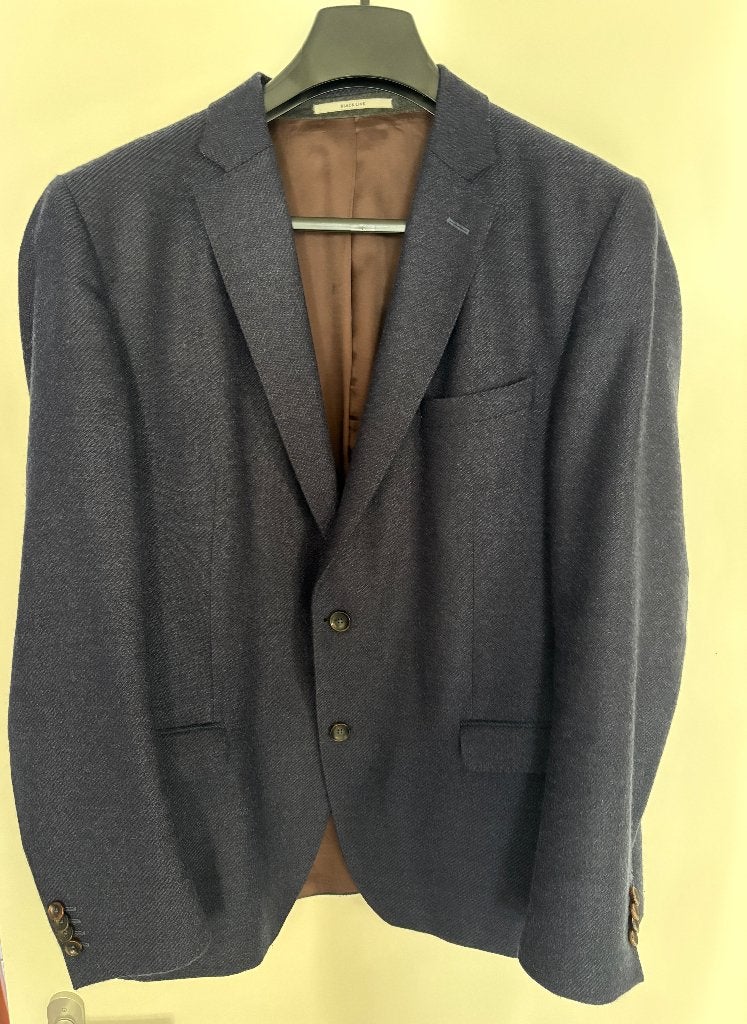 Blauw Carl Gross colbert maat 56, Carl Gross, Blauw, Maat 56/58 (XL), Ophalen of Verzenden