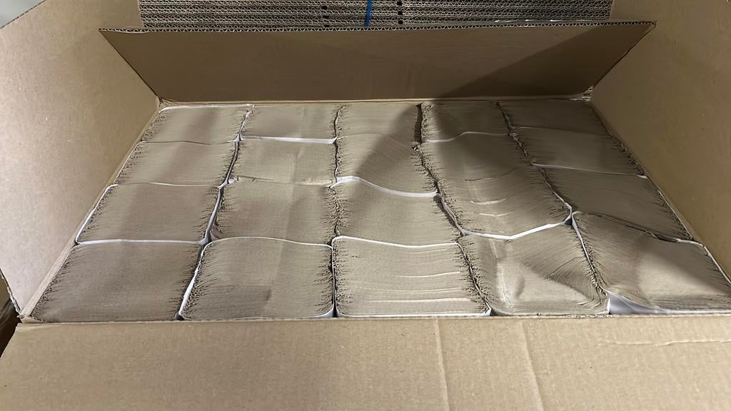 2 dozen handdoekjes voor dispensor 23x25cm, Diversen, Ophalen of Verzenden, Zo goed als nieuw