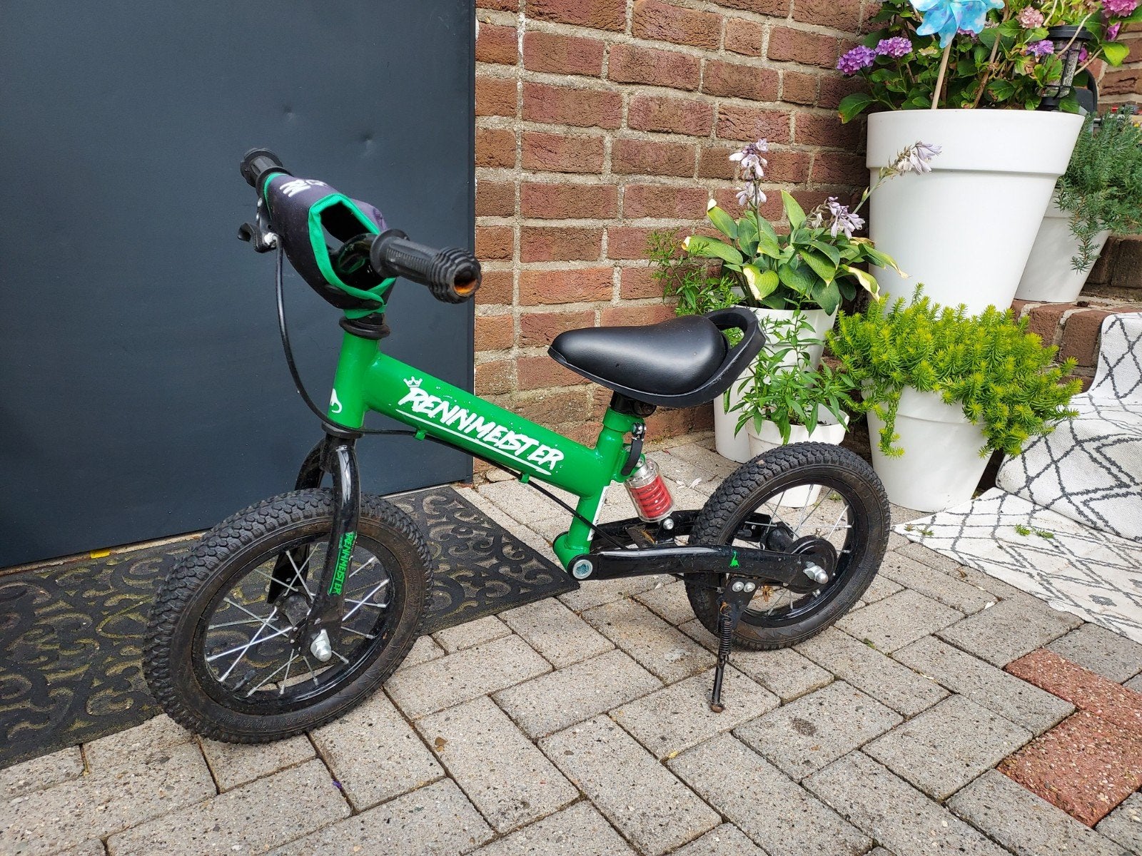 Kinder fiets, Fietsen en Brommers, Ophalen, Zo goed als nieuw, Minder dan 16 inch