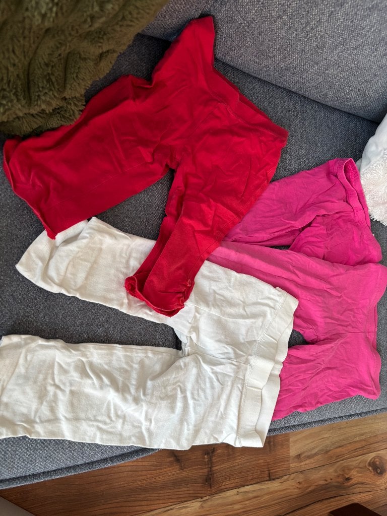 Stapel Capri leggings vanaf maat 110, Kinderen en Baby's, Kinderkleding | Maat 110, Ophalen, Gebruikt, Meisje, Nacht- of Onderkleding